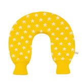 UMOI Nacken Wärmflasche 1.8 Liter mit kuschligem strickbezug mit Sternen